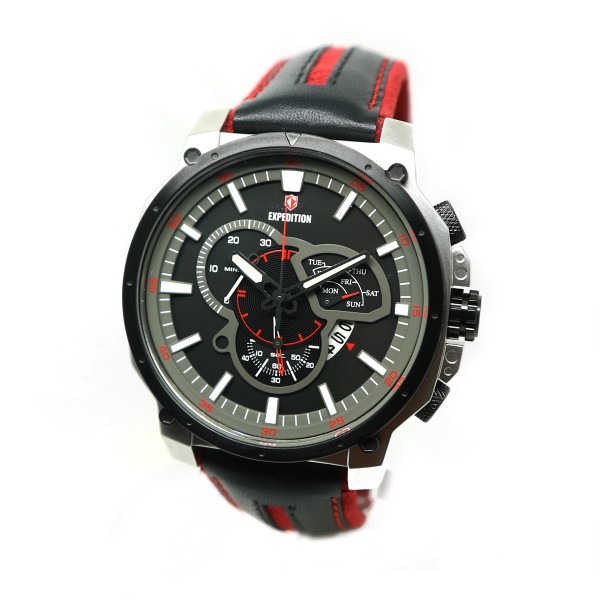 Expedition 6729 Silver Black Red